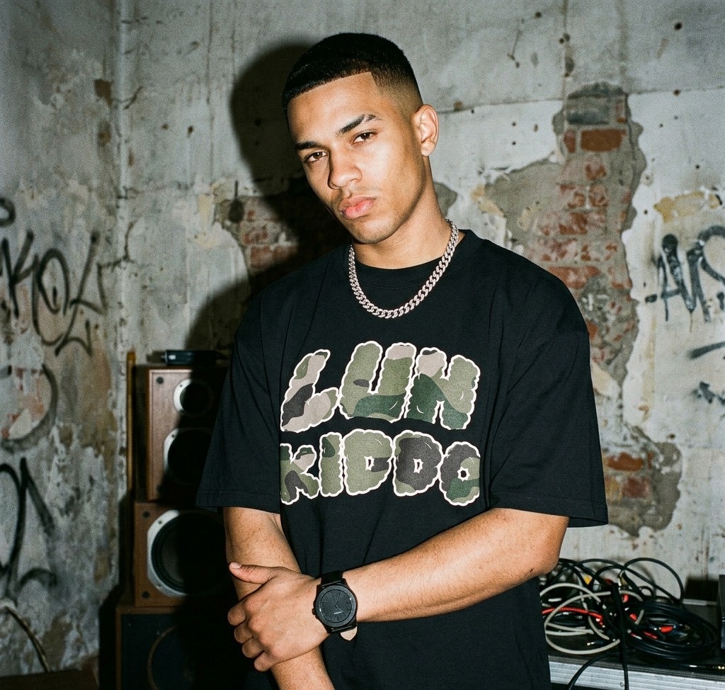 LUH KIDDO CAMO TEE — Luh Kiddo merch mockup